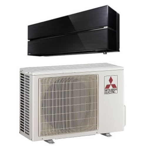 mitsubishi wsh ln25i black airconditioner